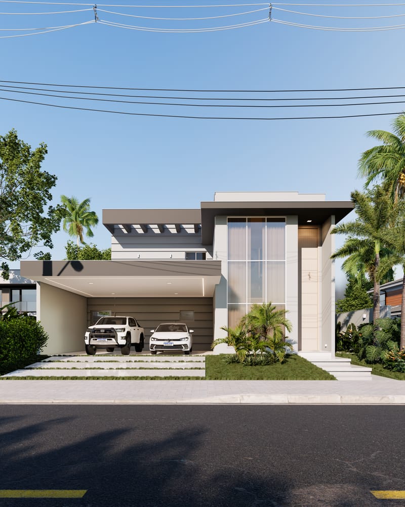 Capa do projeto Duplex Damha I — 280m²